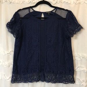 Express blouse lace